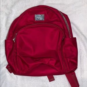 MICHAEL KORS RED BACKPACK